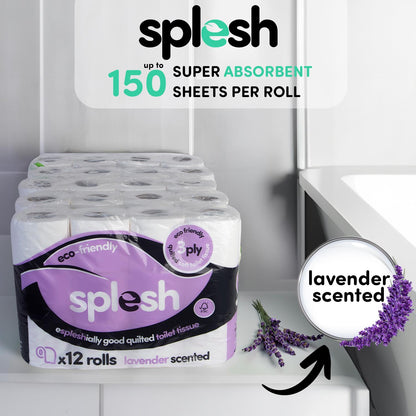 Pick & Mix Splesh Super Saver 72 Toilet Rolls Variety Pack